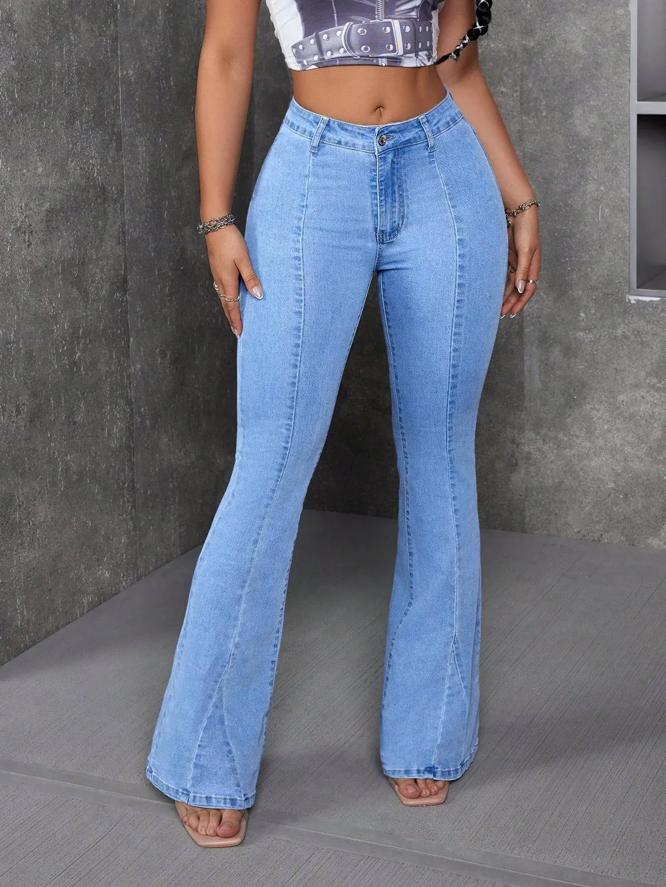 Gen Z Retro Bootcut Jeans
