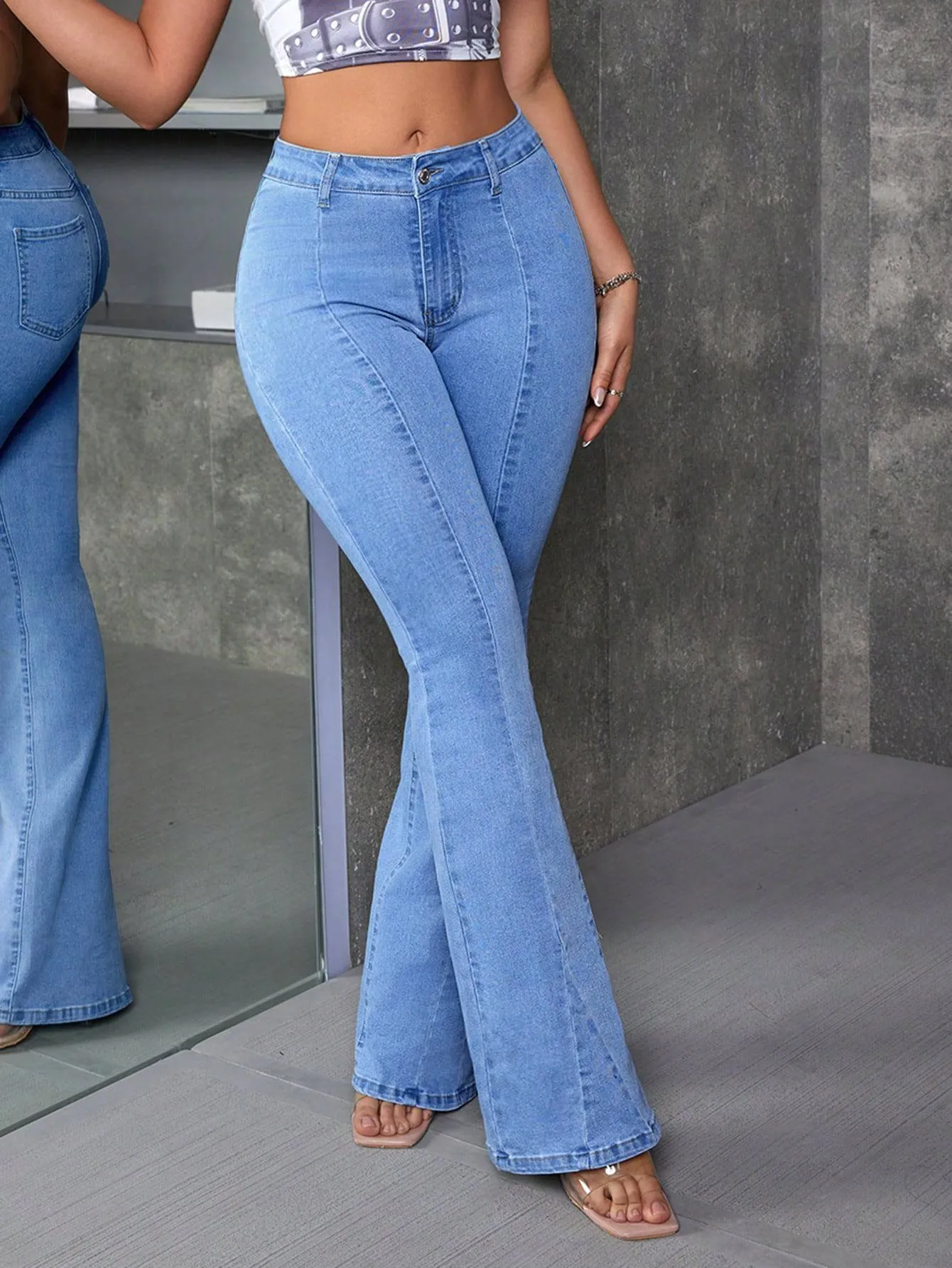 Gen Z Retro Bootcut Jeans