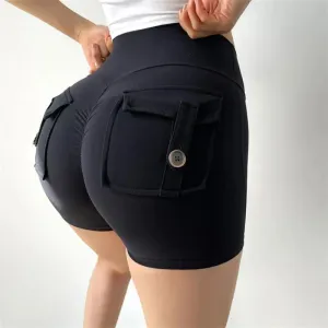 Gianna – Slim Cargo Pocket Women's Shorts