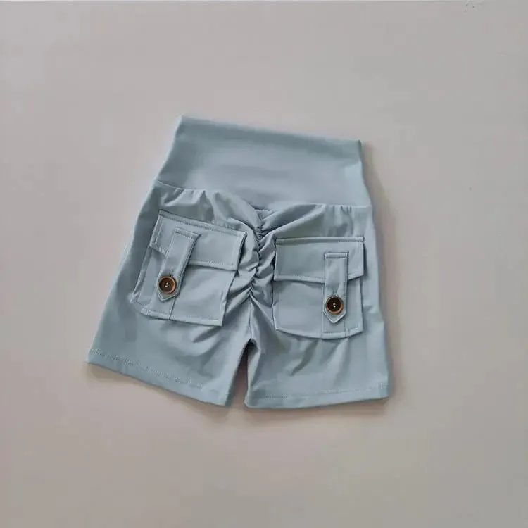 Gianna – Slim Cargo Pocket Women's Shorts