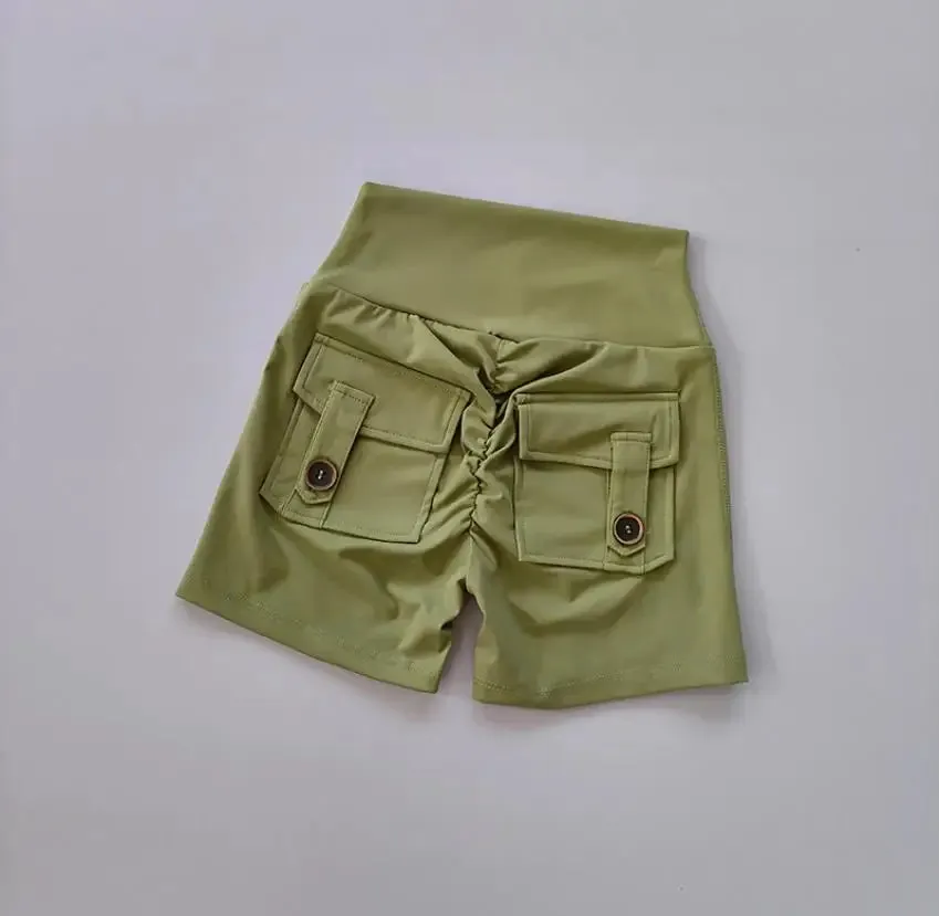Gianna – Slim Cargo Pocket Women's Shorts