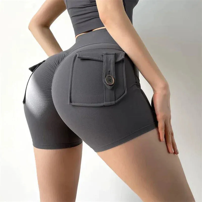 Gianna – Slim Cargo Pocket Women's Shorts