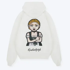 Grantlerin Backprint Oversized Hoodie