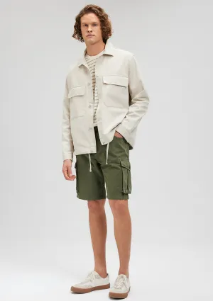 Green Cargo Shorts