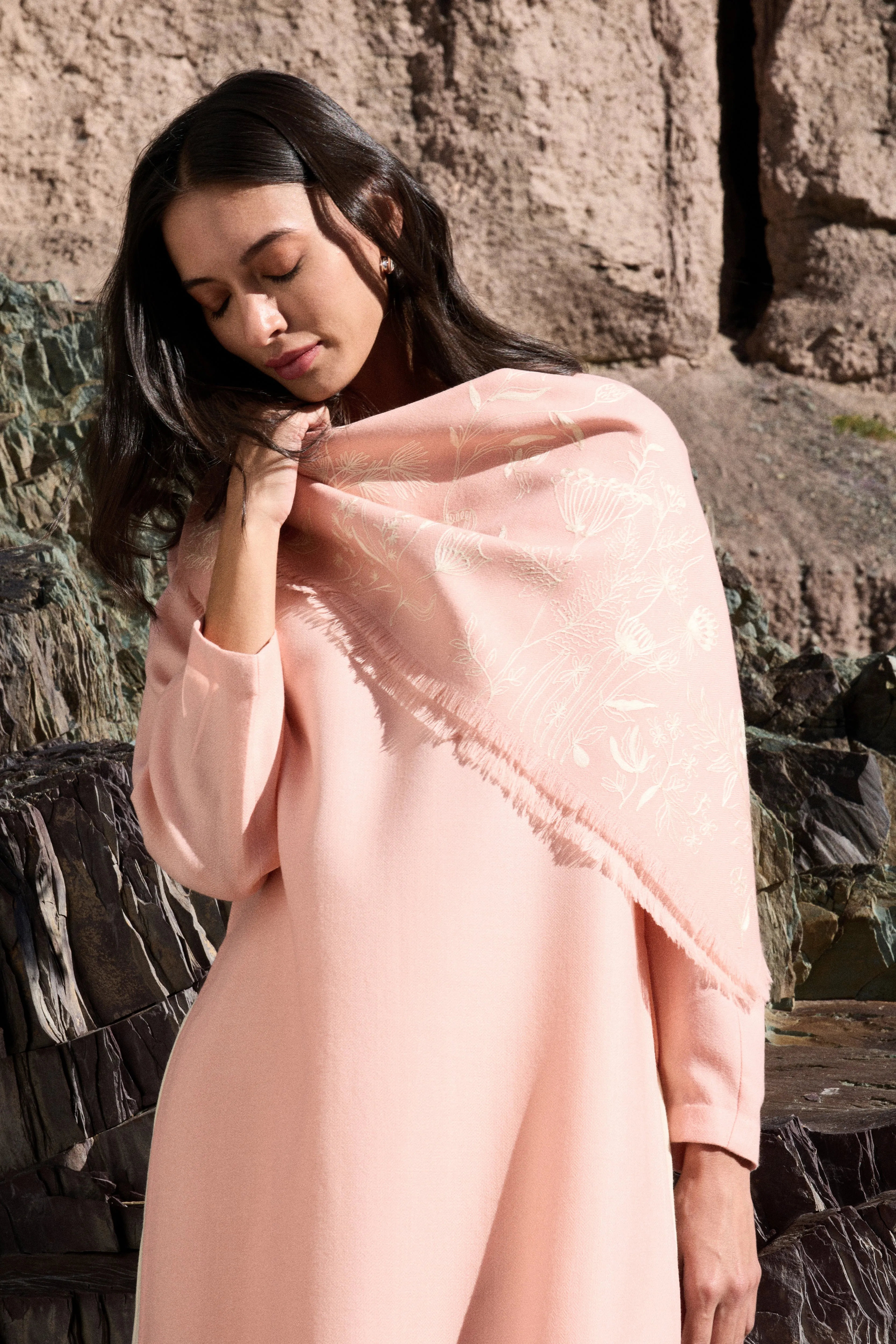 Hanle Woollen Top (Dusty Pink)