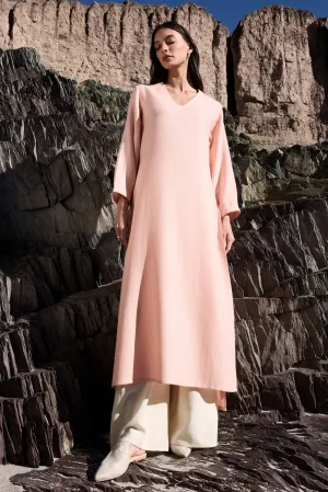 Hanle Woollen Top (Dusty Pink)