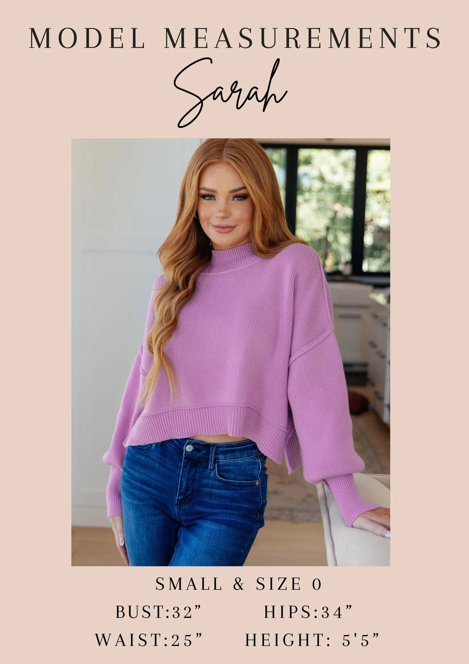 Hazel Blues® |  Lizzy Flutter Sleeve Top in Lavender Multi Abstract Stripe