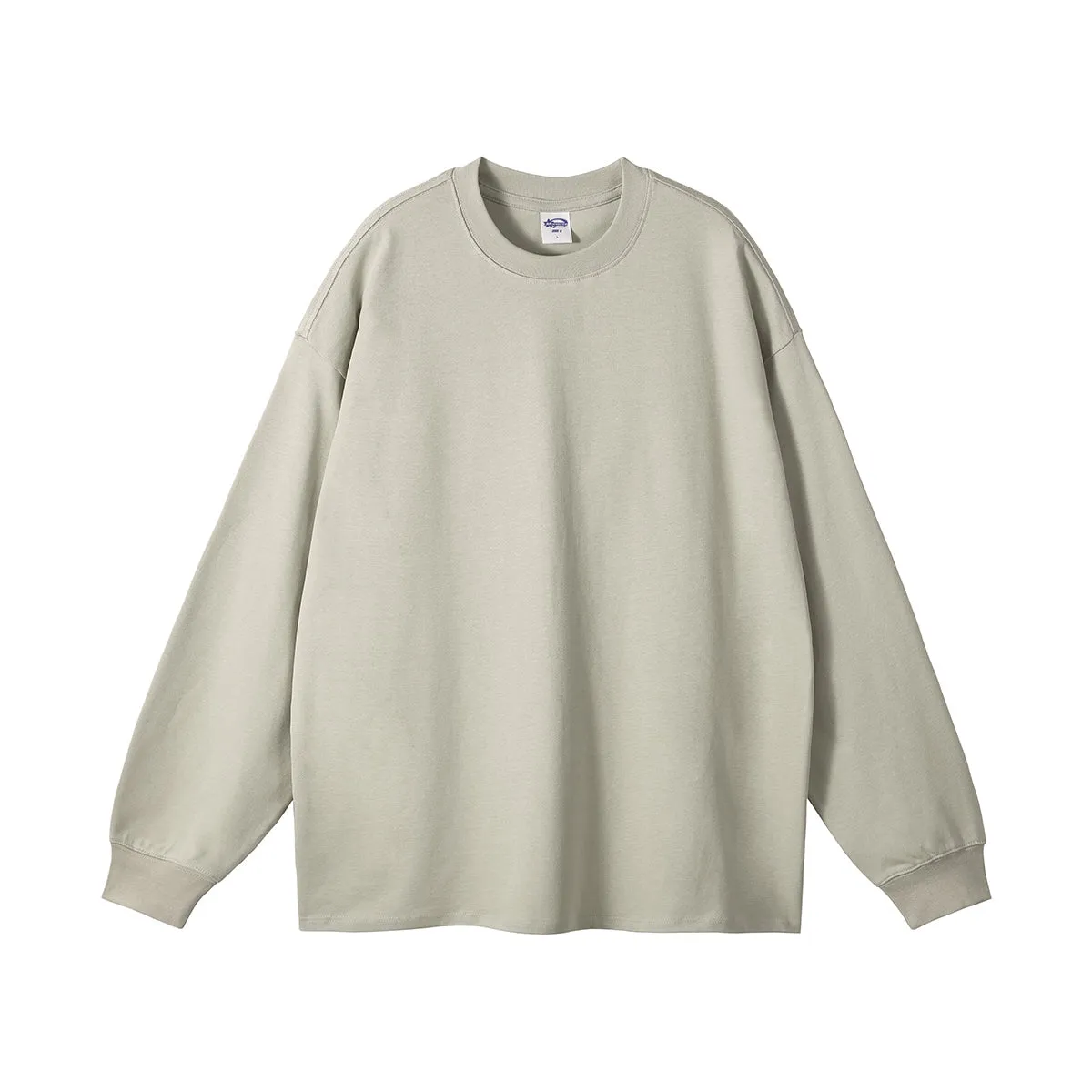 Heavyweight Plain Long Sleeve Tee