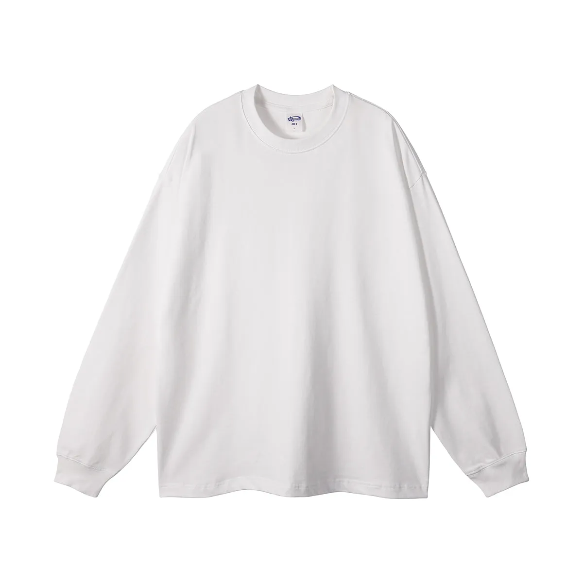 Heavyweight Plain Long Sleeve Tee