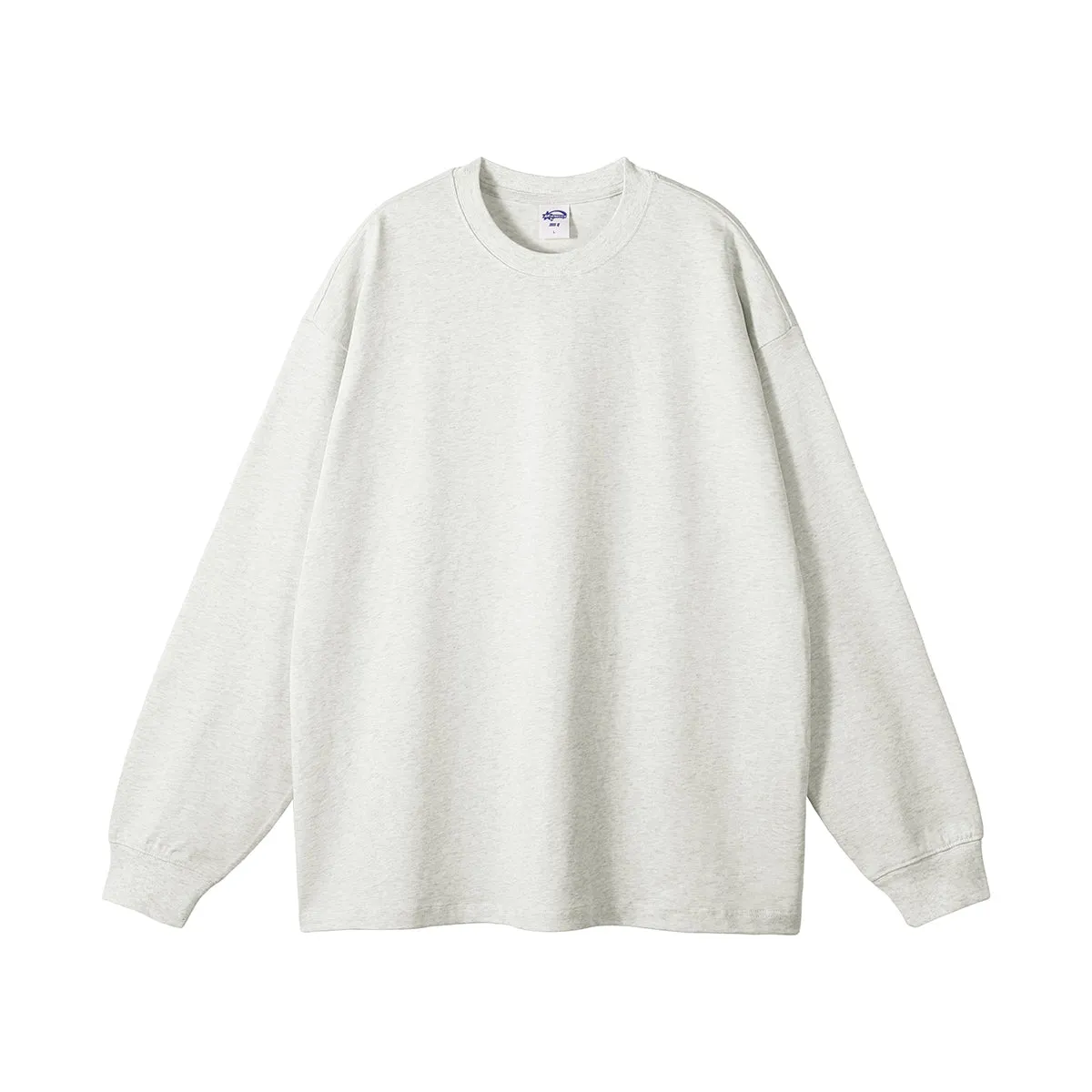 Heavyweight Plain Long Sleeve Tee