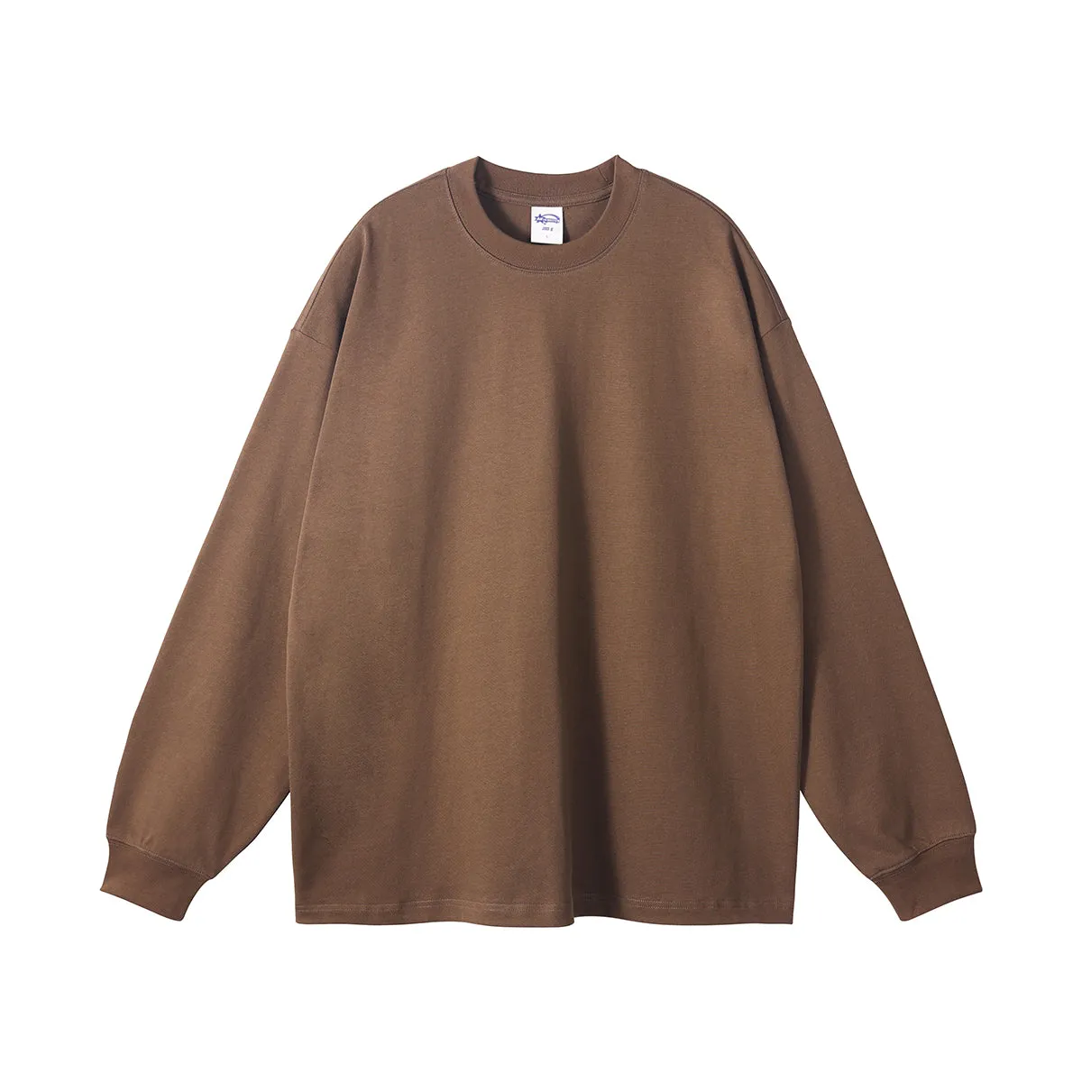 Heavyweight Plain Long Sleeve Tee