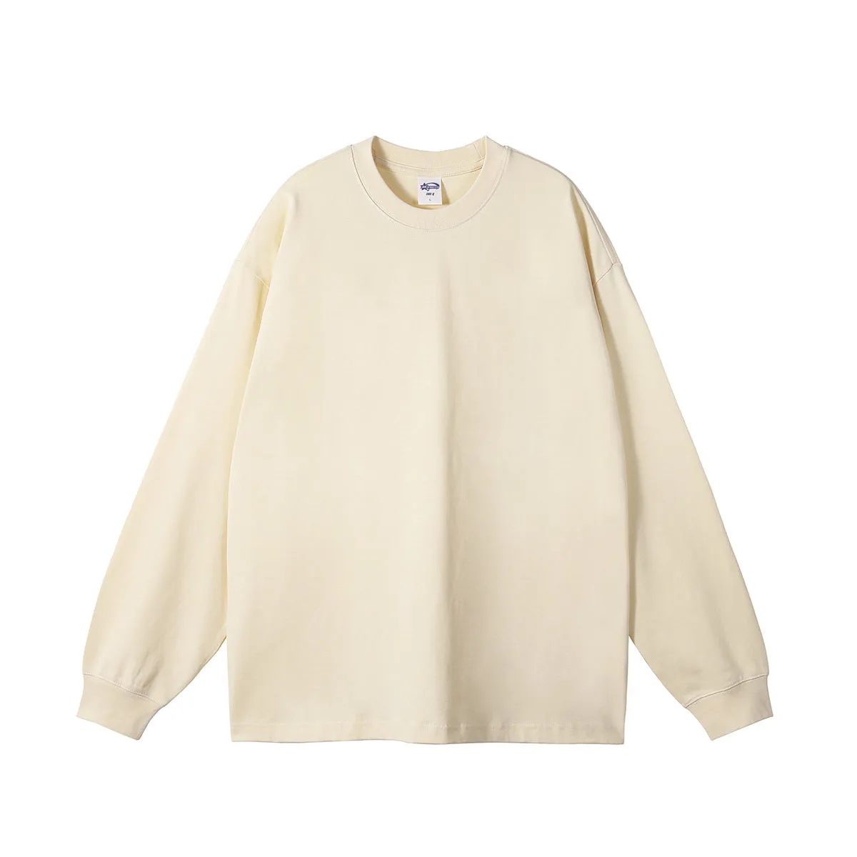 Heavyweight Plain Long Sleeve Tee