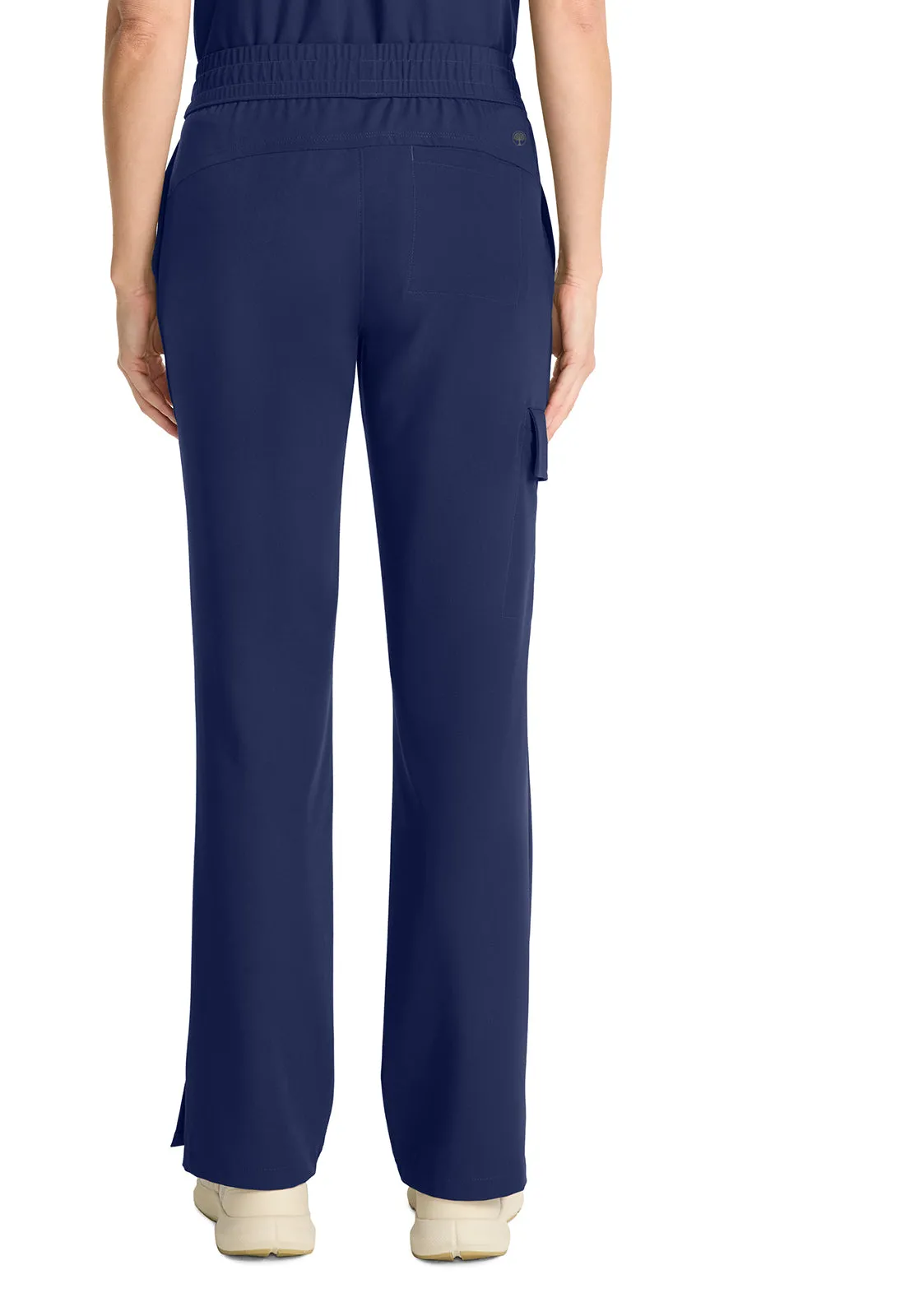 HH Quest HH153 Mid Rise Drawstring Straight Leg Pants Navy