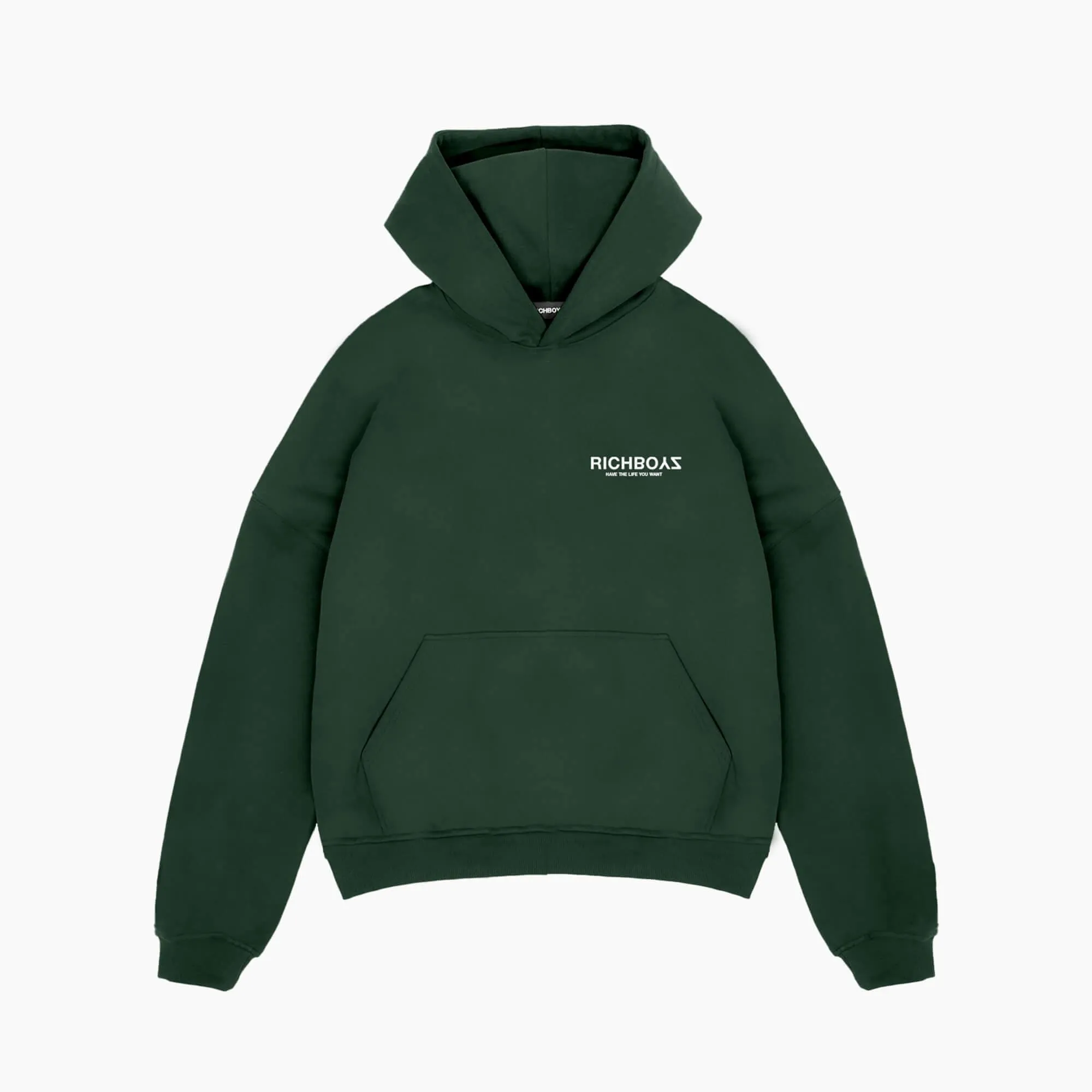 Hoodie - Hunter Green