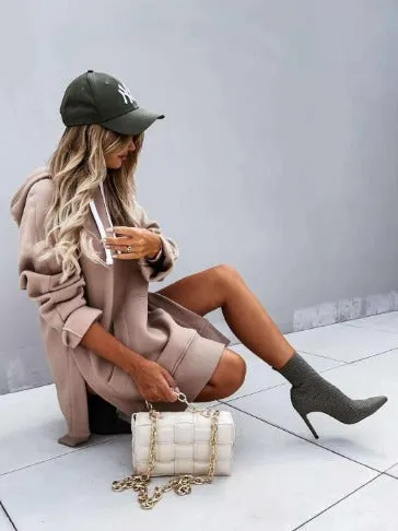 Hoodie Lira™ | Women's Oversized Hoodie Dress | Soft Fabric, Functional Pocket & Relaxed Fit