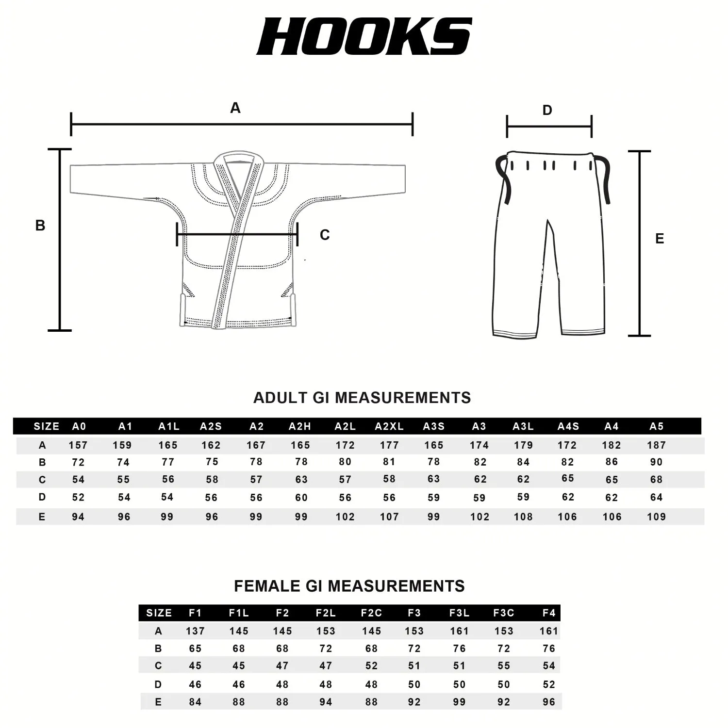 Hooks BJJ GI - Origin - White with White Belt