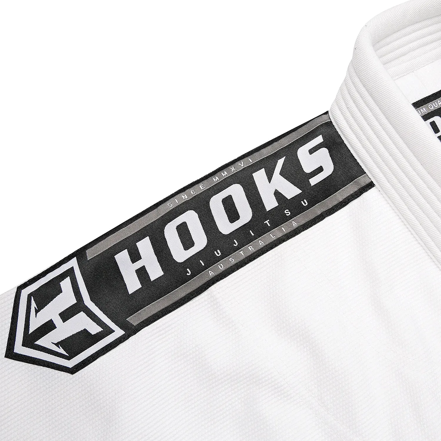 Hooks BJJ GI - Origin - White with White Belt