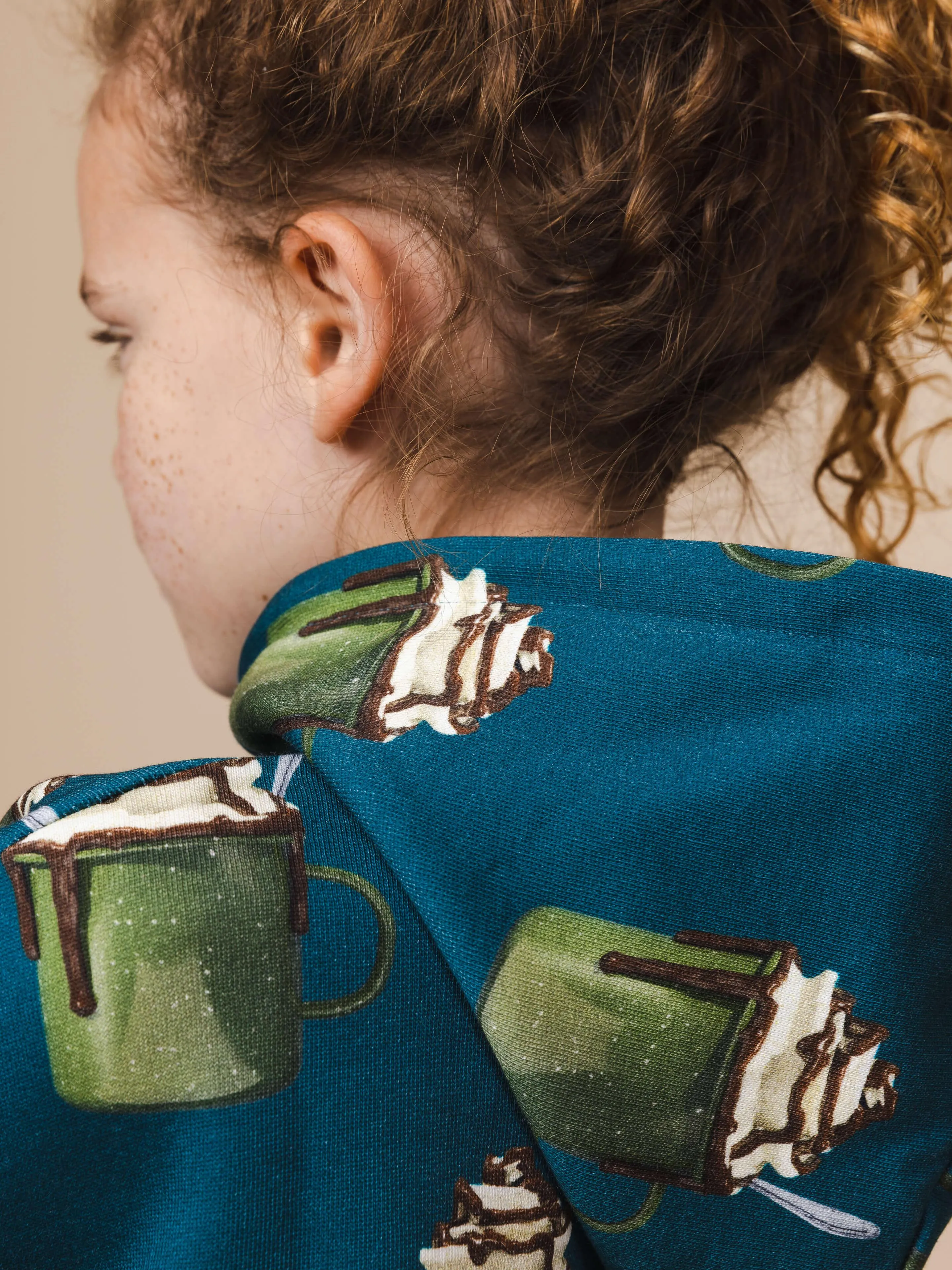 Hot Choco Oversized Hoodie Kids