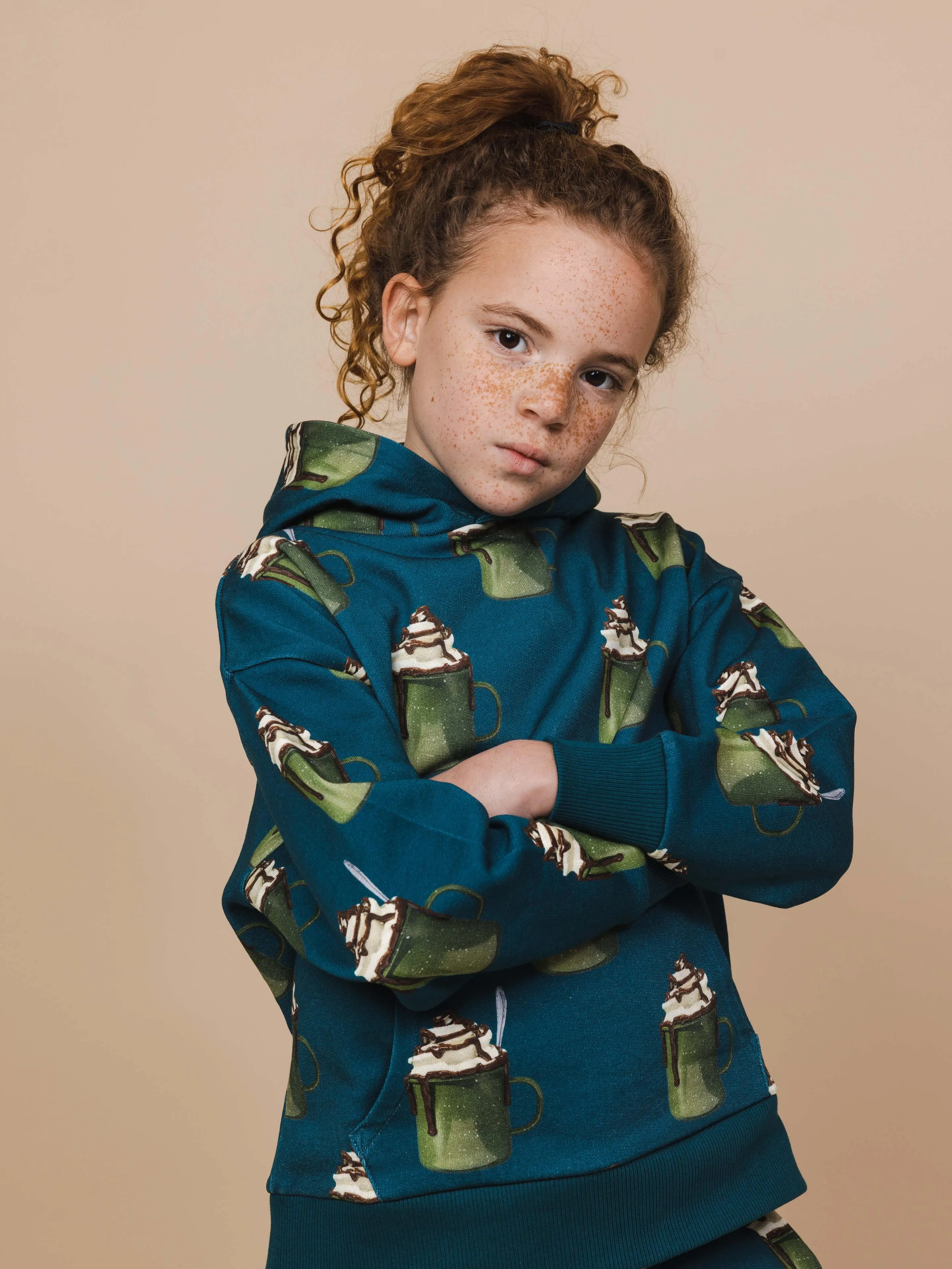 Hot Choco Oversized Hoodie Kids