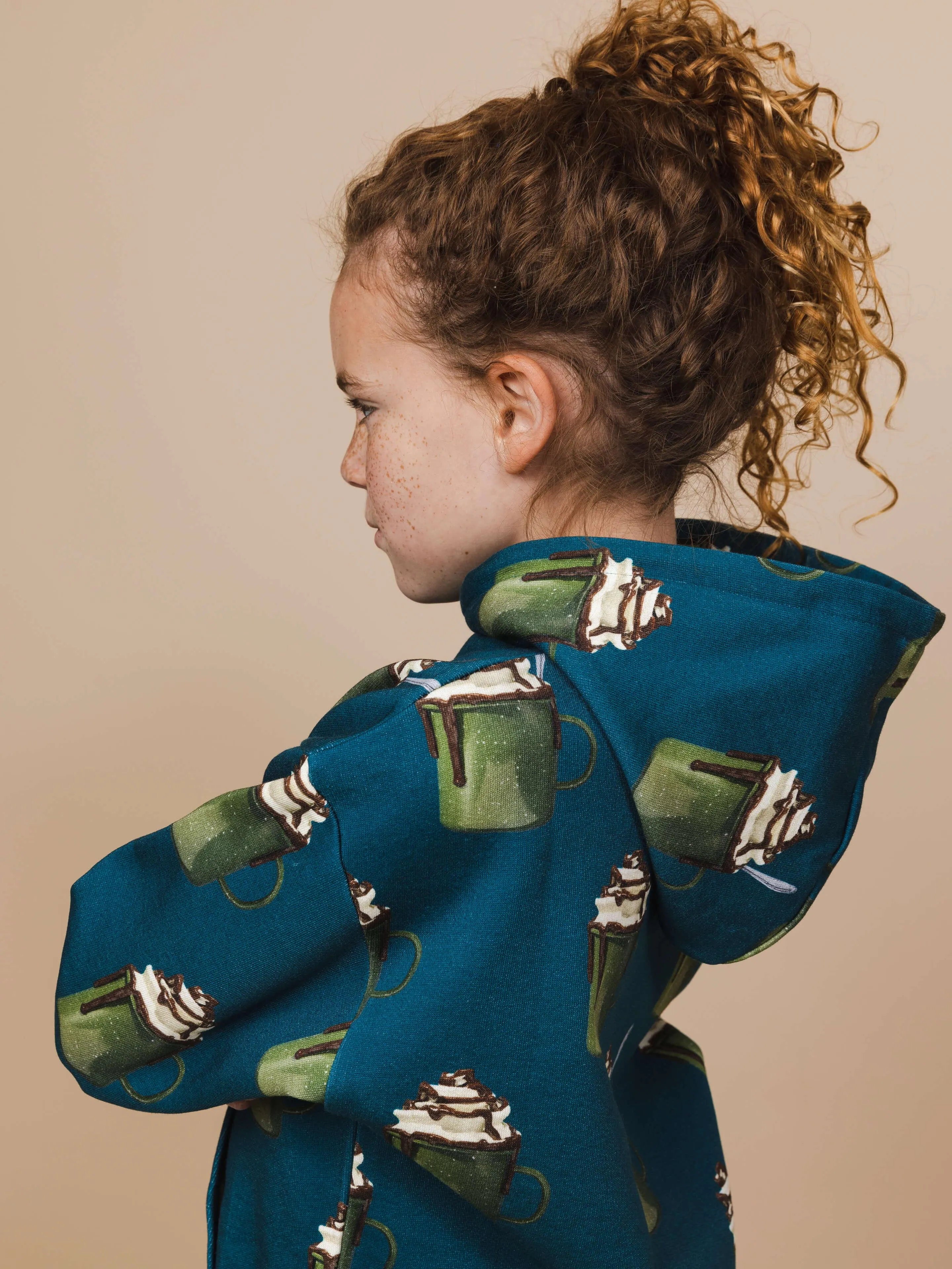 Hot Choco Oversized Hoodie Kids