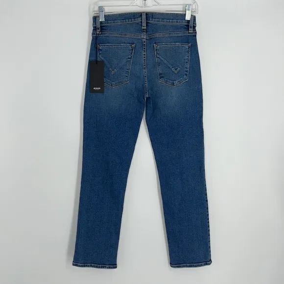 Hudson Freedom midrise crop straight pants