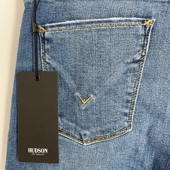 Hudson Freedom midrise crop straight pants