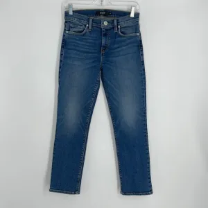 Hudson Freedom midrise crop straight pants