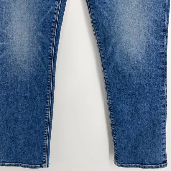Hudson Freedom midrise crop straight pants