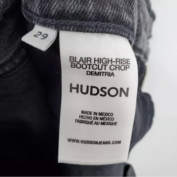Hudson Jeans Women's Blair Demitria High-Rise Bootcut Jean Size 29 -NWT