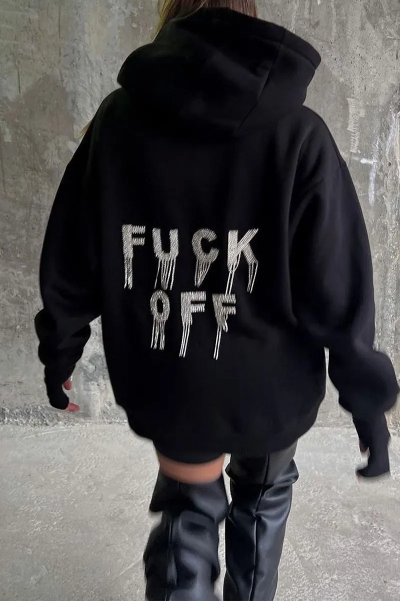 HWR1141 Rebel Yell Hoodie Top