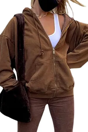 HWR1219 Cozy Chic Zip-Up Hoodie
