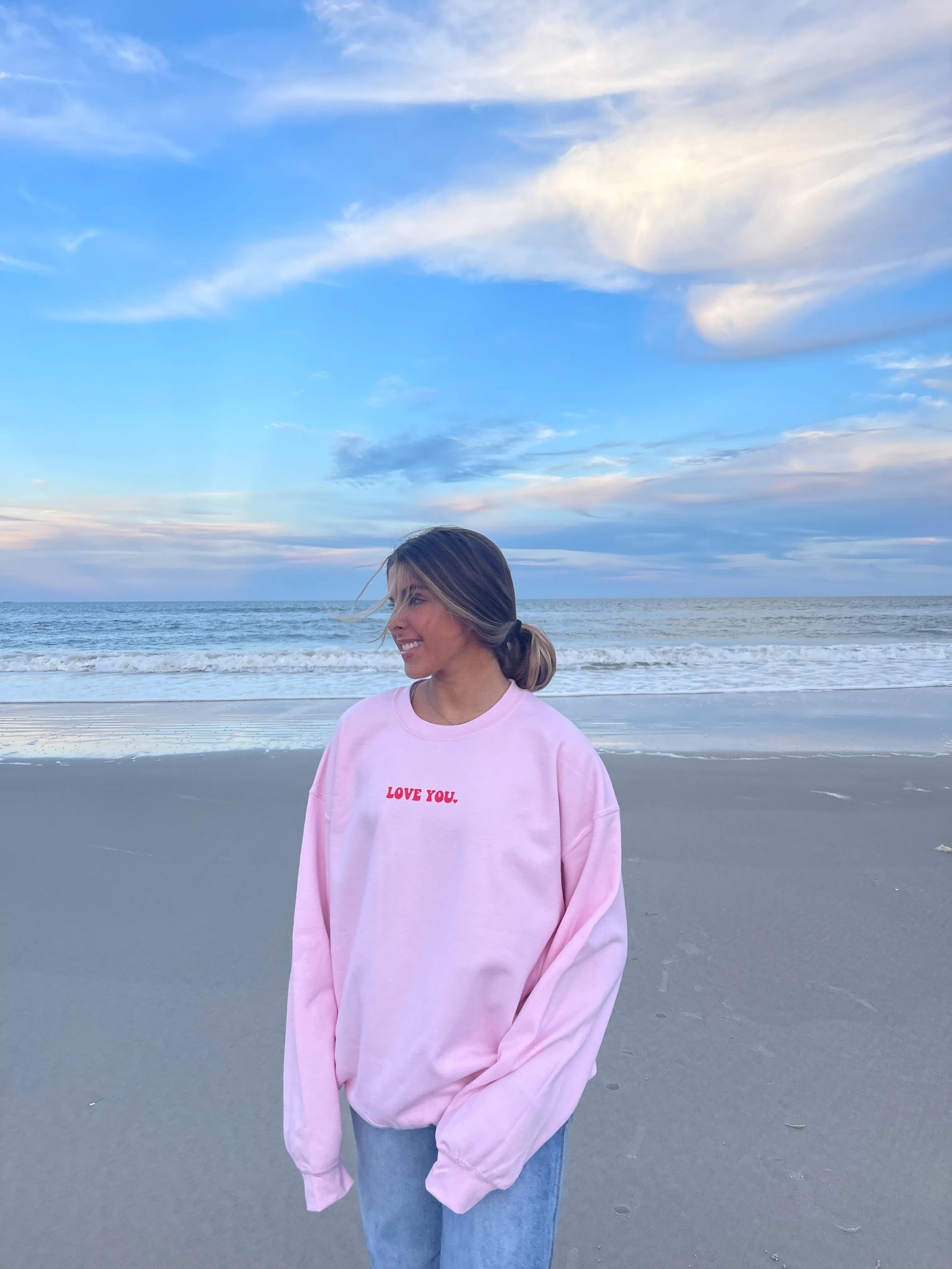 I LOVE YOU MORE CREWNECK