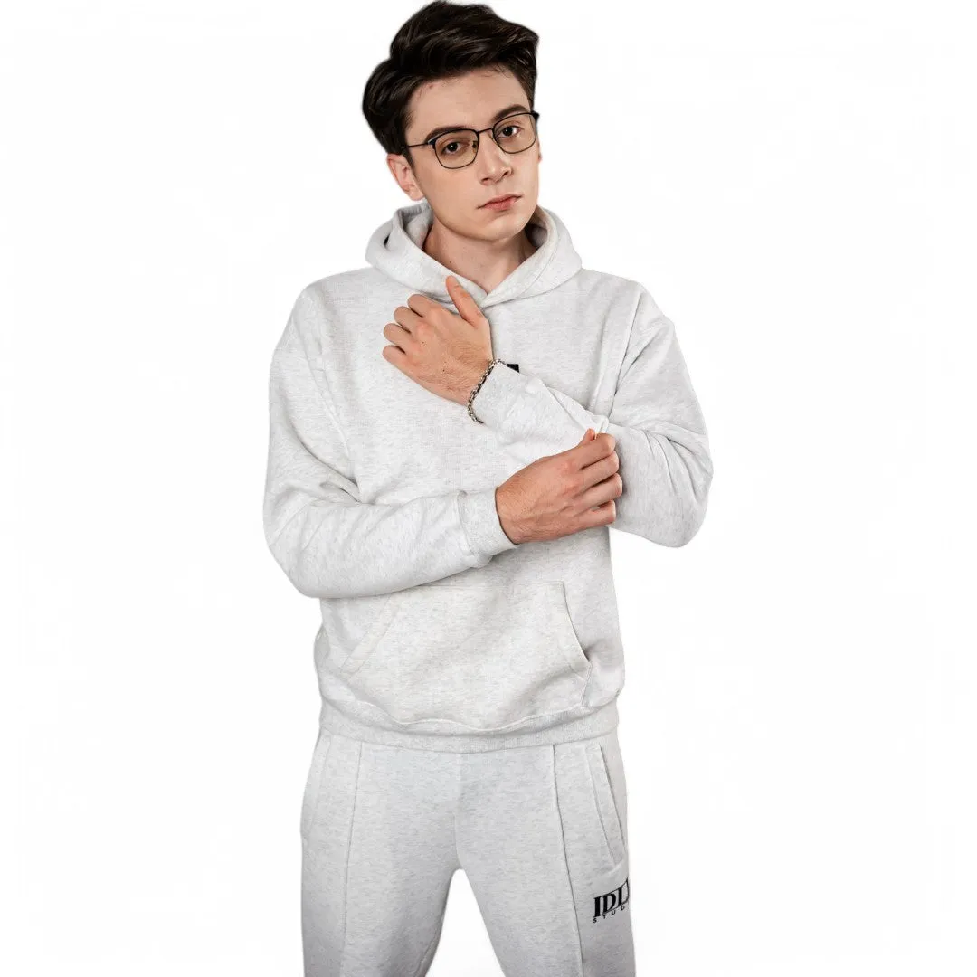 Idle Oversized Hoodie - Smoke Grey