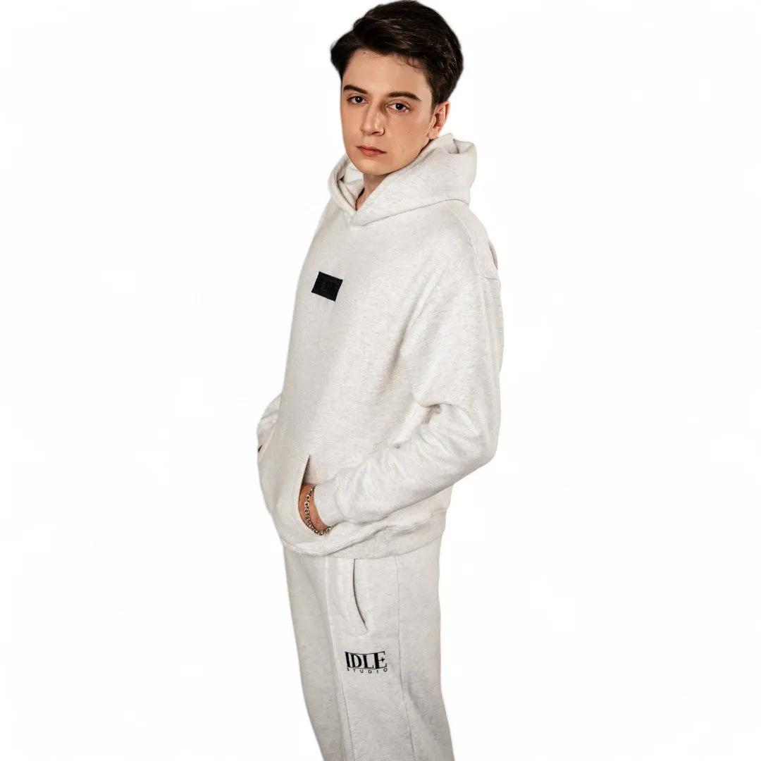 Idle Oversized Hoodie - Smoke Grey
