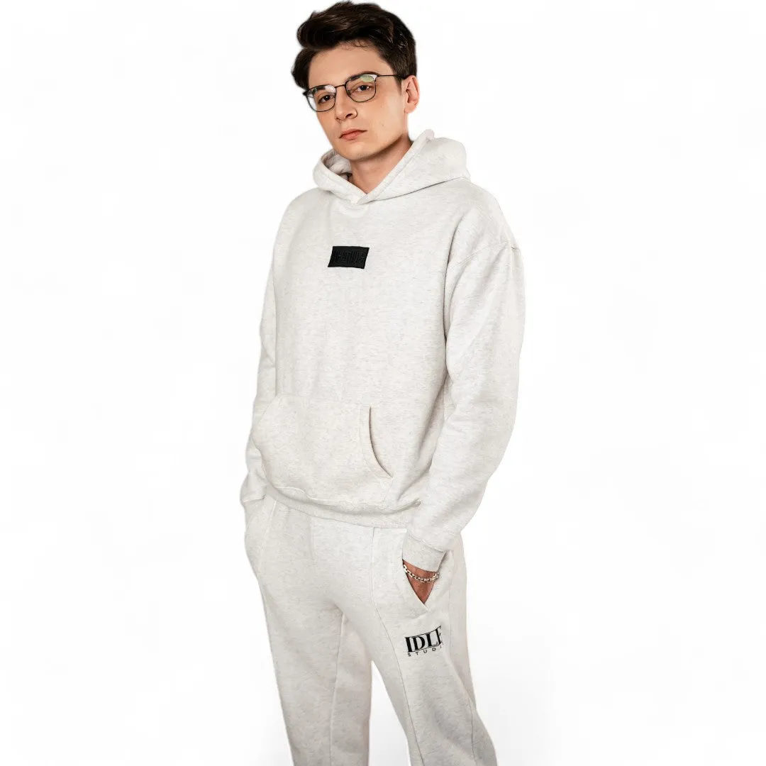 Idle Oversized Hoodie - Smoke Grey