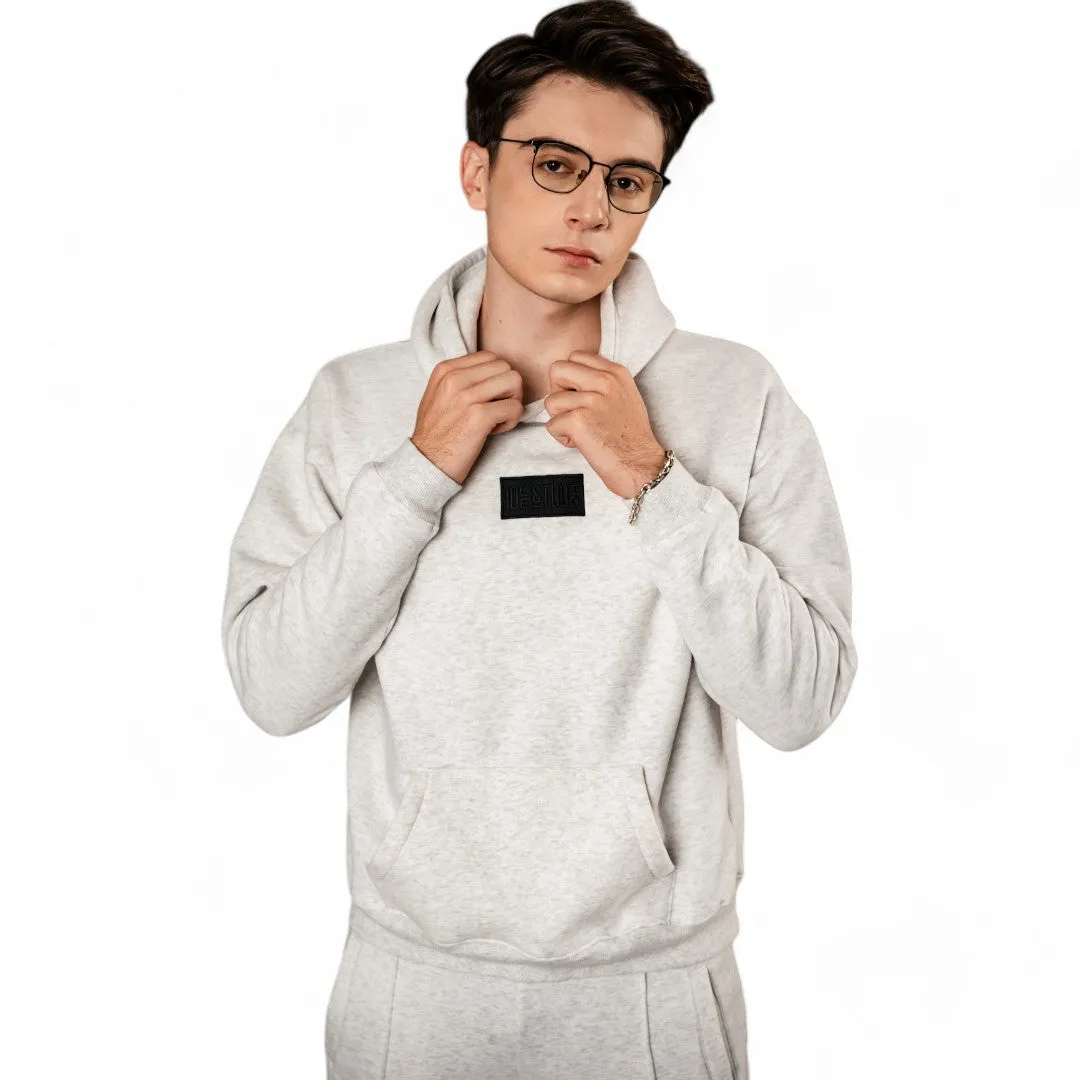 Idle Oversized Hoodie - Smoke Grey