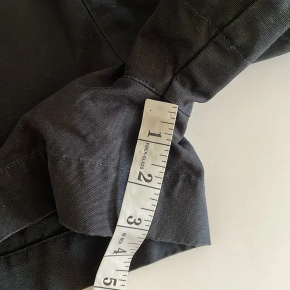 Isabel Marant Etoile Palino Black Cotton High-rise Cargo Shorts size 38 US 6