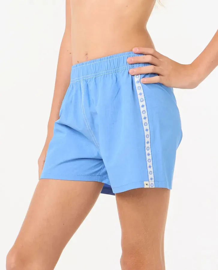 Island Bliss Boardshort- Girl Blue