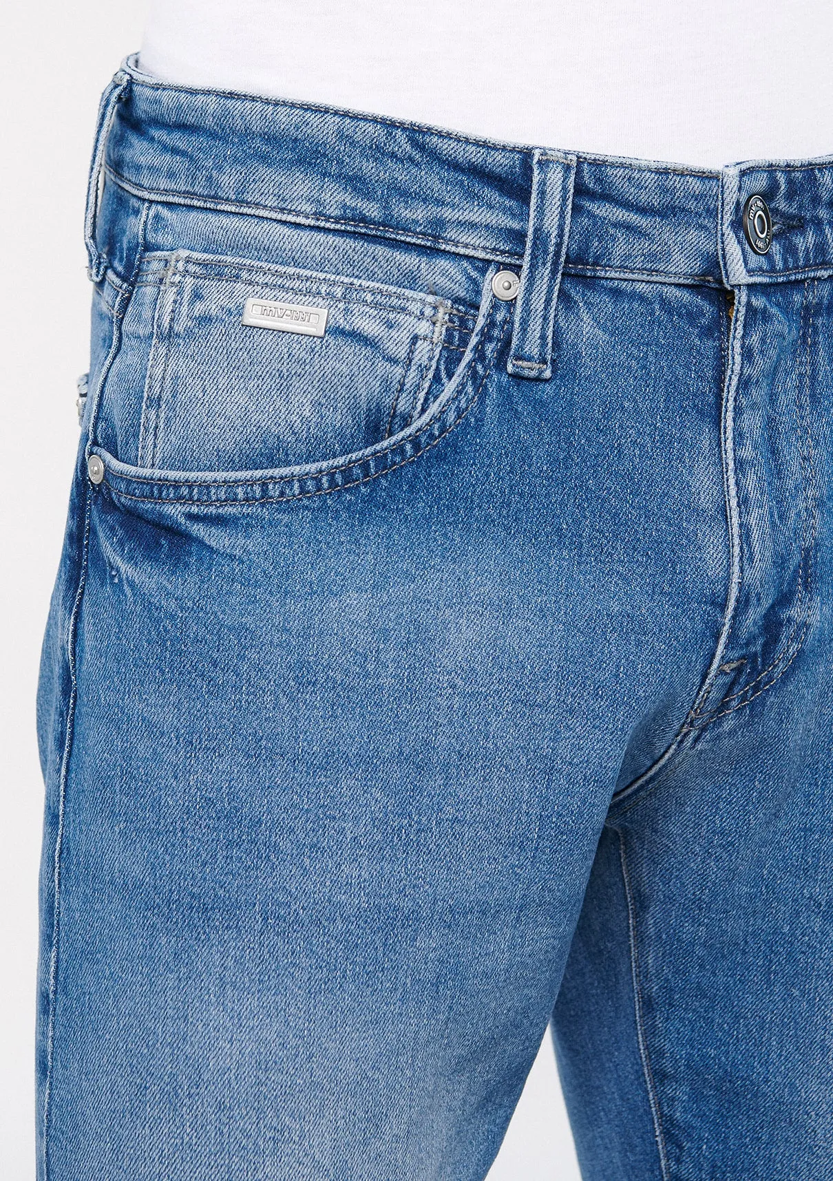 Jake Mid Ripped Street Jean Pants