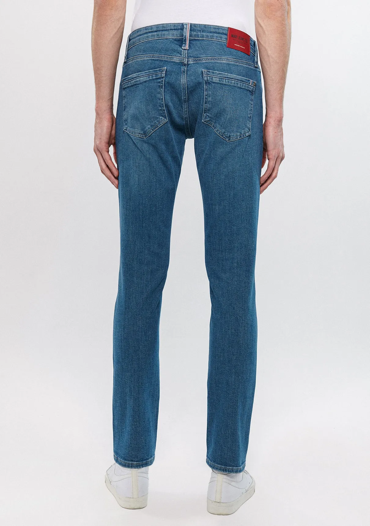 JAKE Ripped Brused Mavi Premium Jean Pants