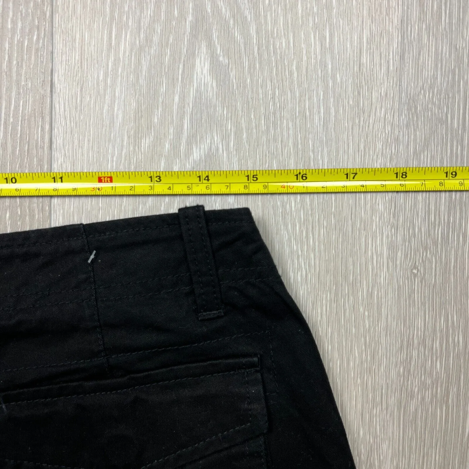Jeep Mens Black Cargo Shorts Size 31