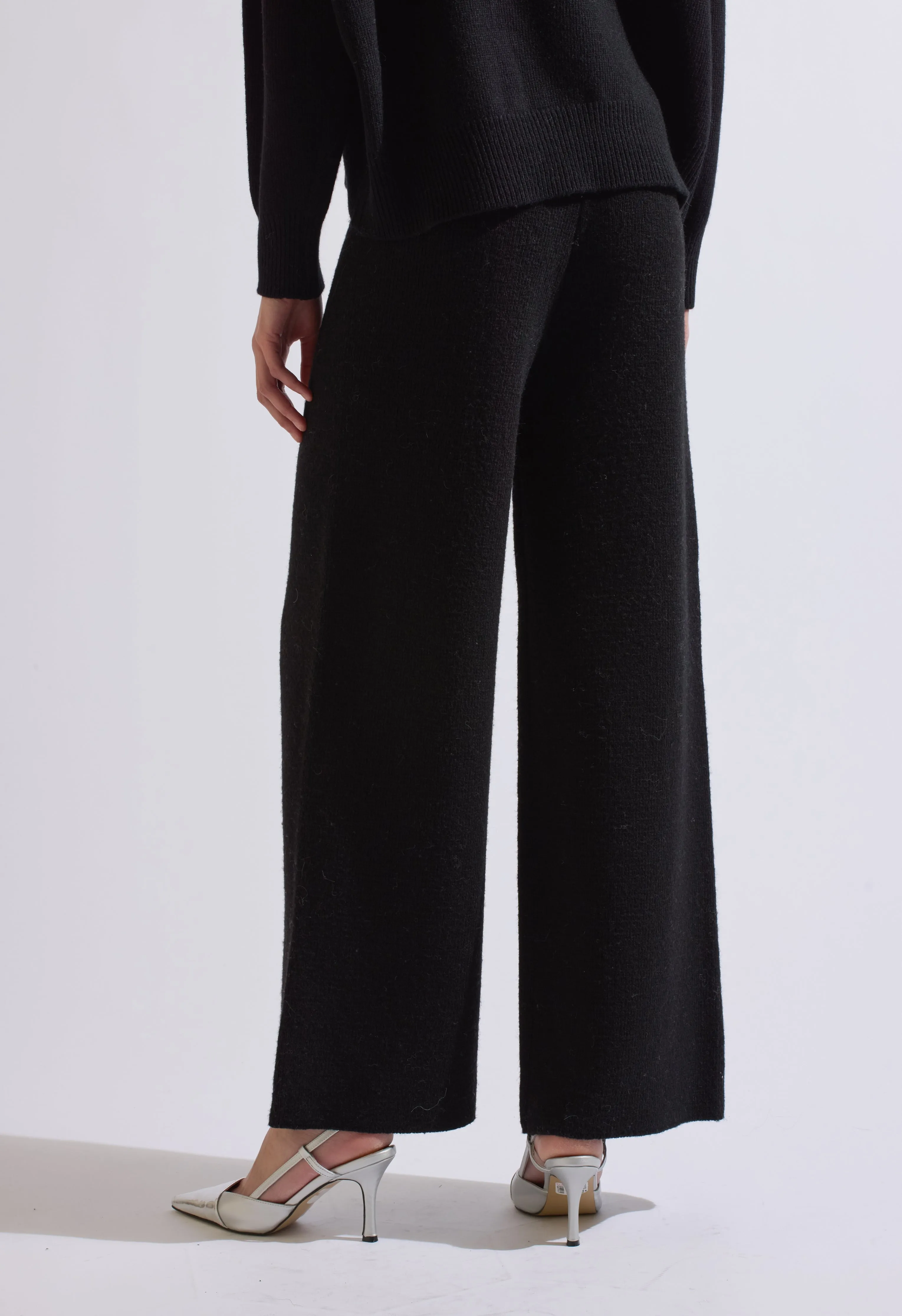 Jessie Wool Pant Black Set