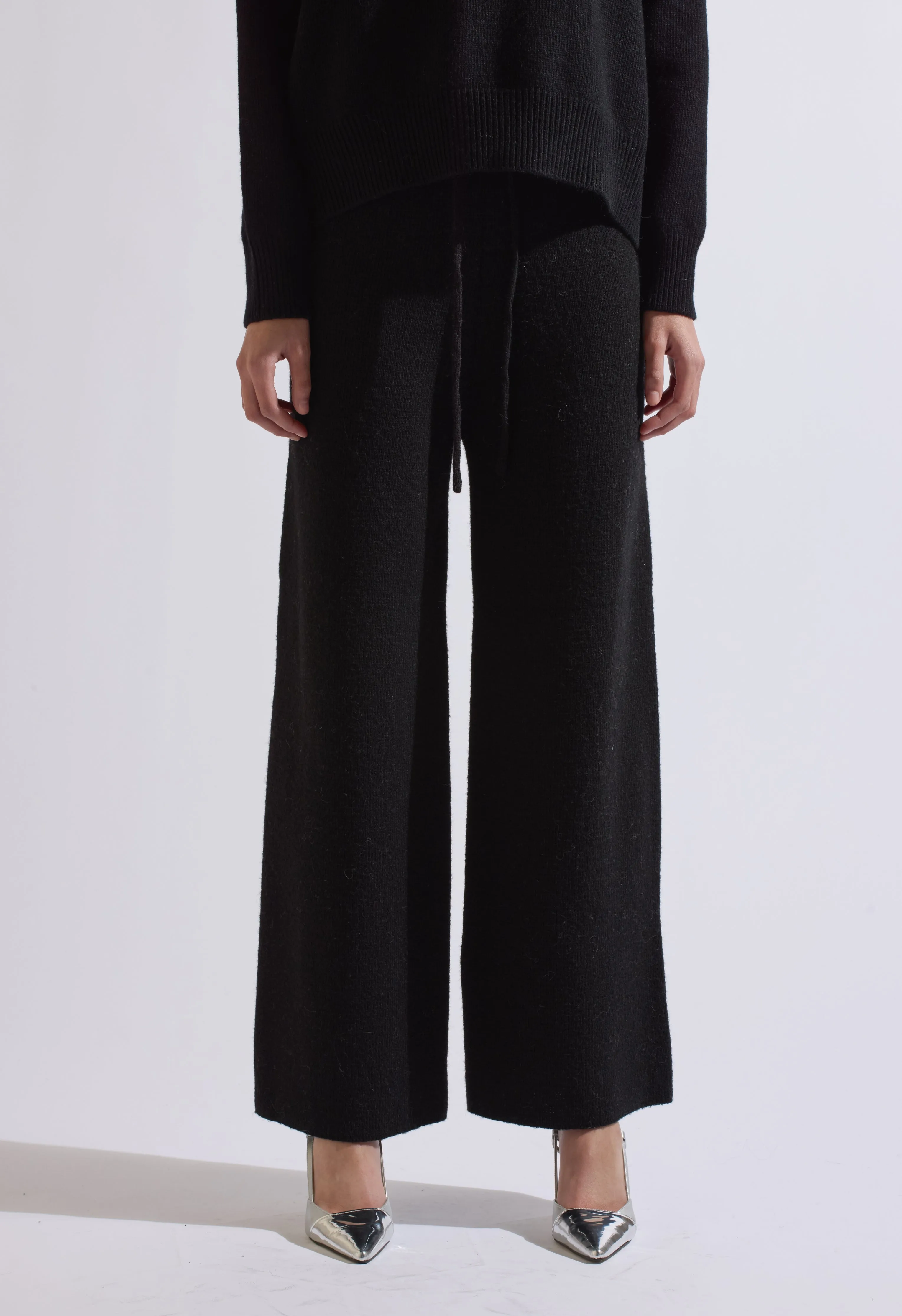 Jessie Wool Pant Black Set