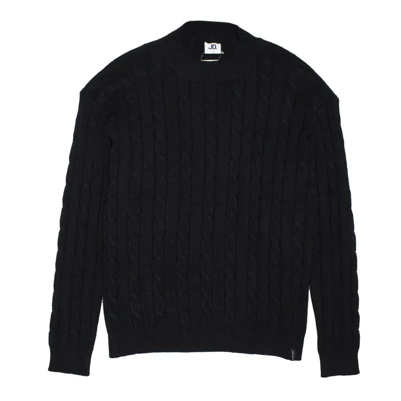 Jonathan D Henry Knitted Sweater - Black