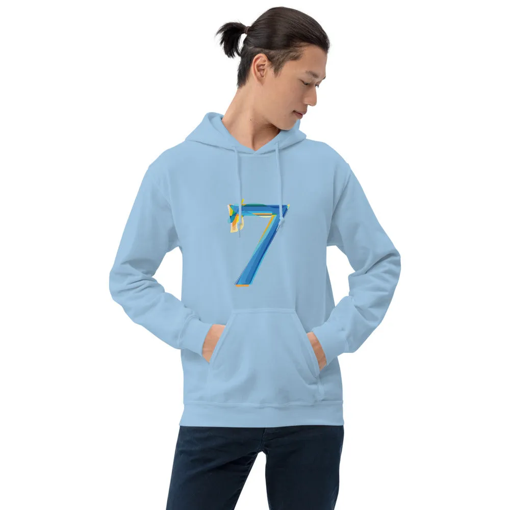 Just 7 Blue BTS Anniversary Unisex Hoodie