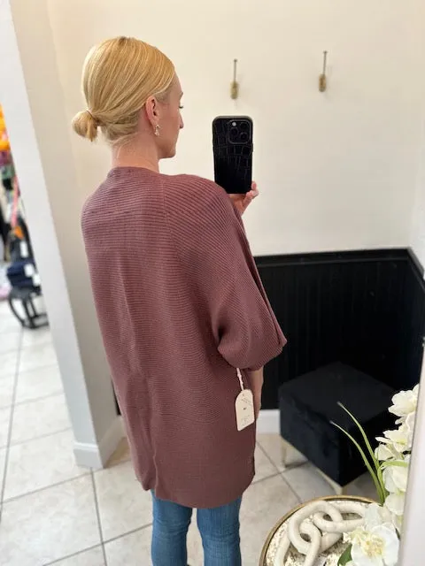 Kerisma Miko Sweater Cardigan- Nutmeg