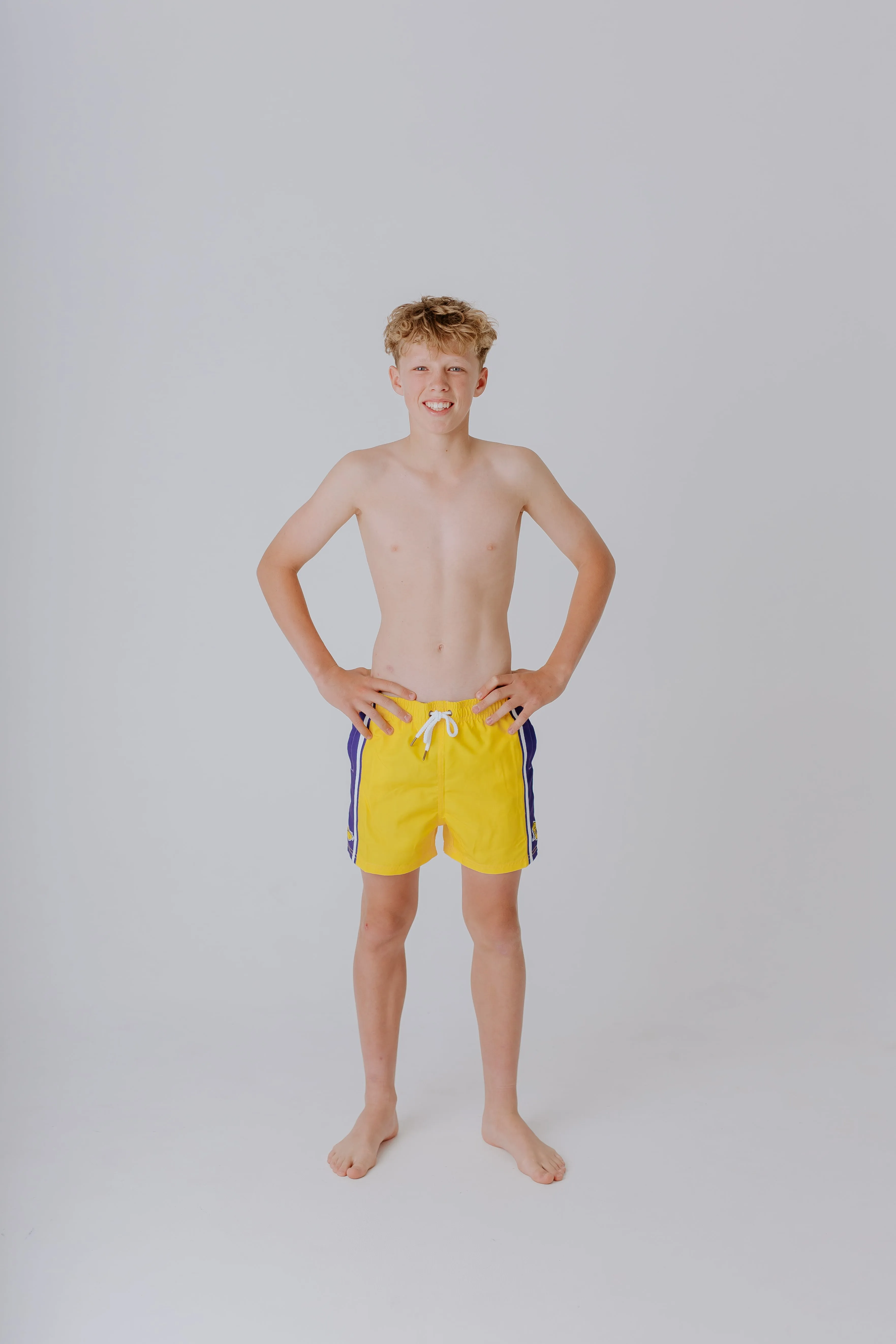 Kids Los Angeles Lakers Board Shorts