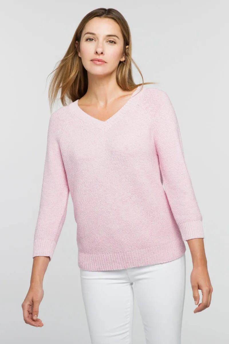 Kinross Front To Back Vee Sweater