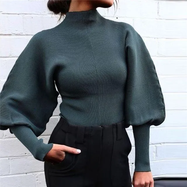 Knitted Pullover Sweater