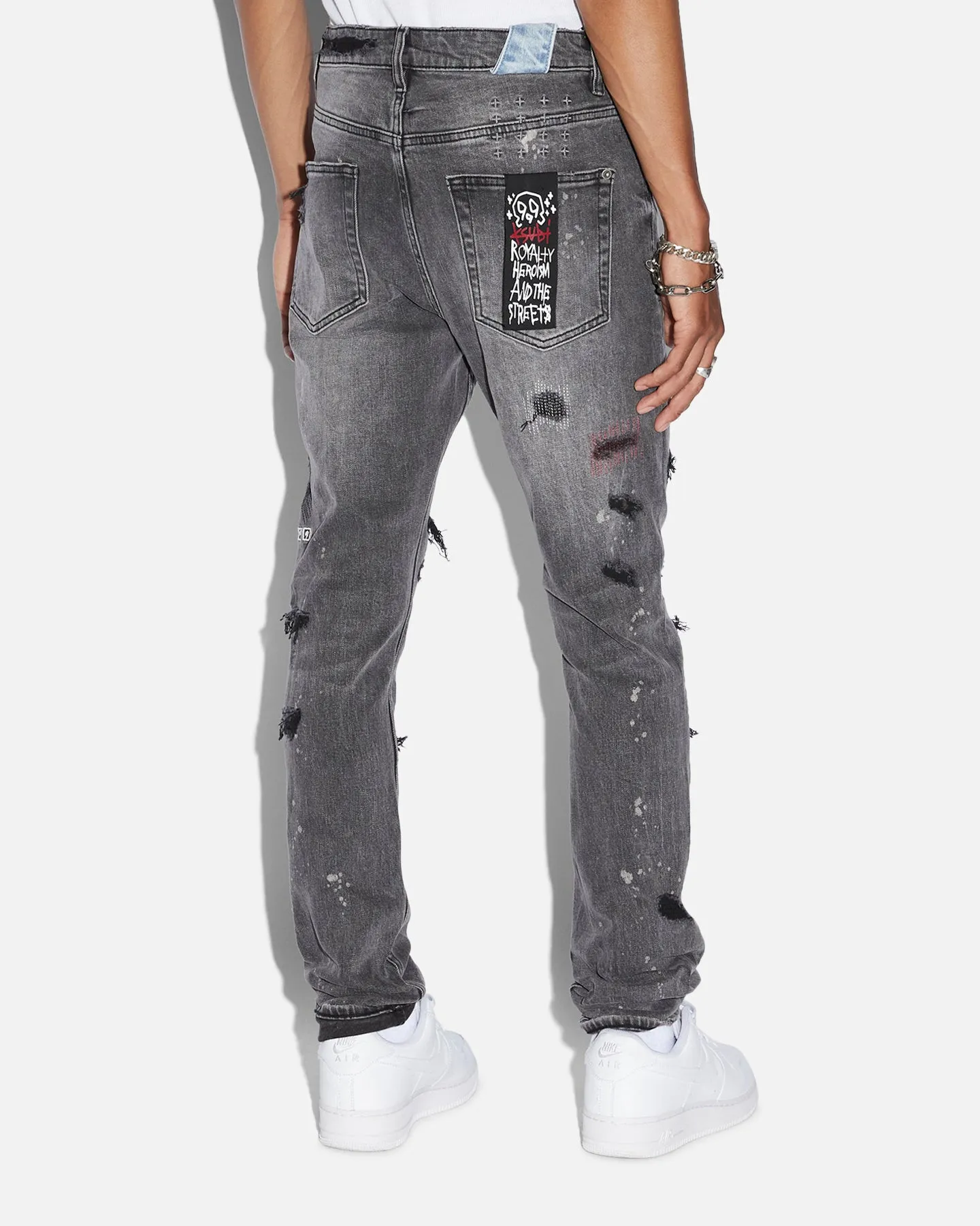 Ksubi X Juice Wrld Chitch Trashed Devil Jeans Denim